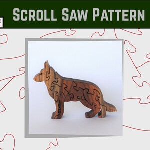 Dog Breed Variety Scroll Saw Puzzle Pattern Set, Golden Retriever ...