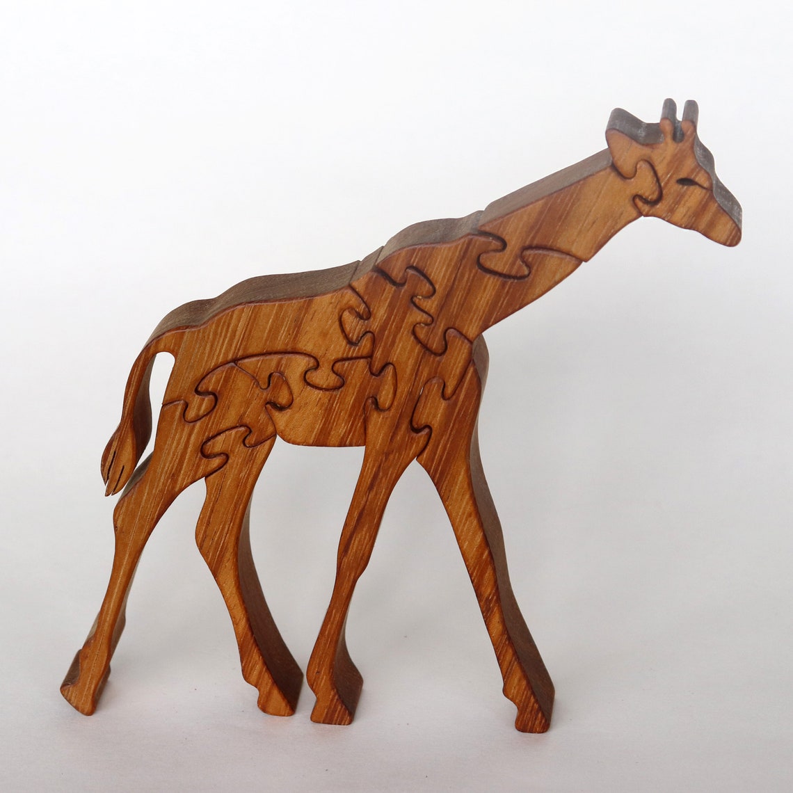 Giraffe Puzzle Scroll Saw Pattern Wooden Puzzle Plan DIY | Etsy