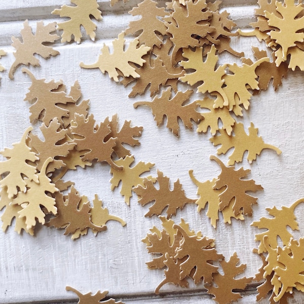 Autumn Leaf Confetti - Thanksgiving Decor - Autumn Wedding Decor