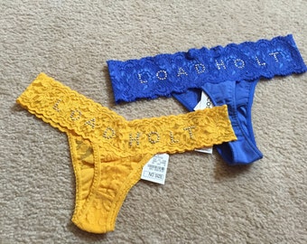 Personalized Studded Panties