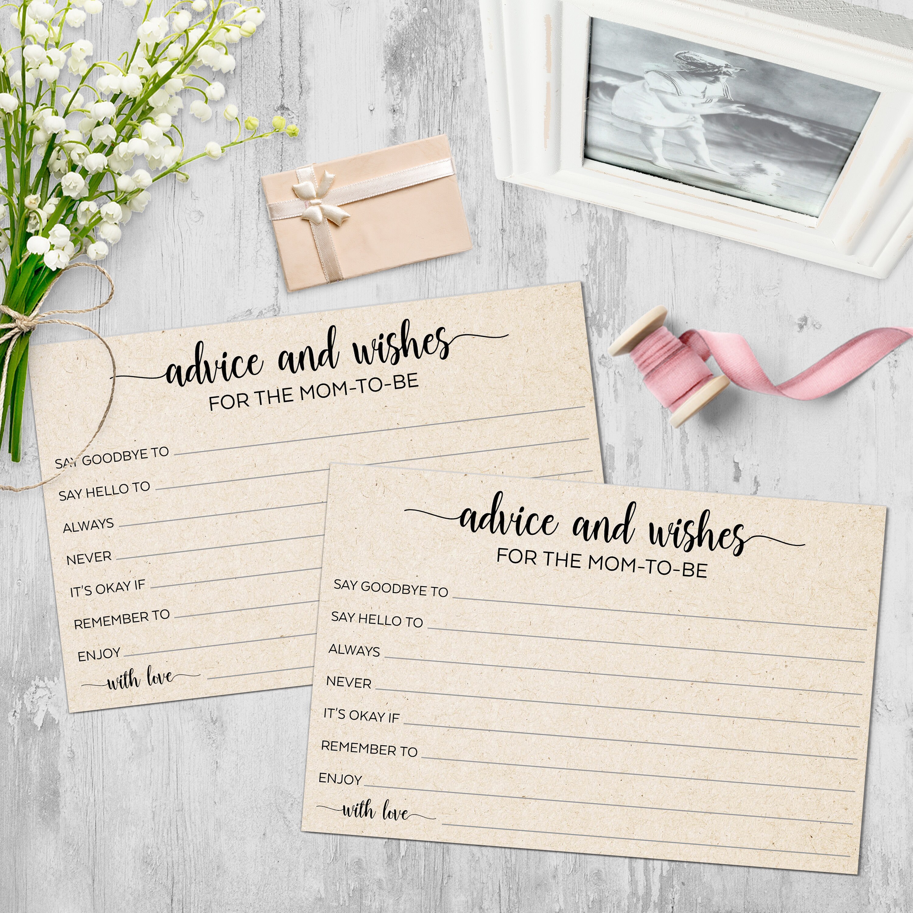 Kraft Advice Cards for New Parents and New Moms 48 cnt 