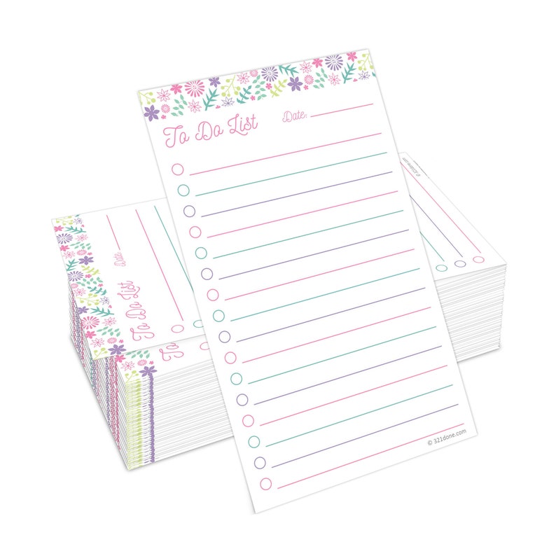 To Do List Cards Small Pocket Size 3x5 set of Vertical Index Etsy