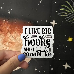 Book Lover kindle Sticker, Bookish Sticker, Book Stickers, Big Book, Bookish decal, Kindle Stickers