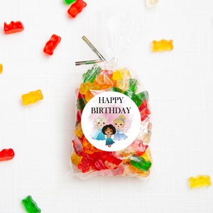 Hoja de pegatinas de princesa, cumpleaños de princesa, pegatina de princesa, pegatinas de feliz cumpleaños, pegatinas de cumpleaños