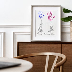 Regalo de mamá, Impresión de arte de pared - Cita del Día de la Madre, Descarga digital, Arte de madre e hija, Regalo de mamá imprimible, Arte de cotización