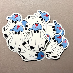 Philly Sticker, Philadelphia baseball fan, Philly fan gift, Philadelphia Sticker, Baseball MacBook Stickers, Waterproof Water bottle Sticker