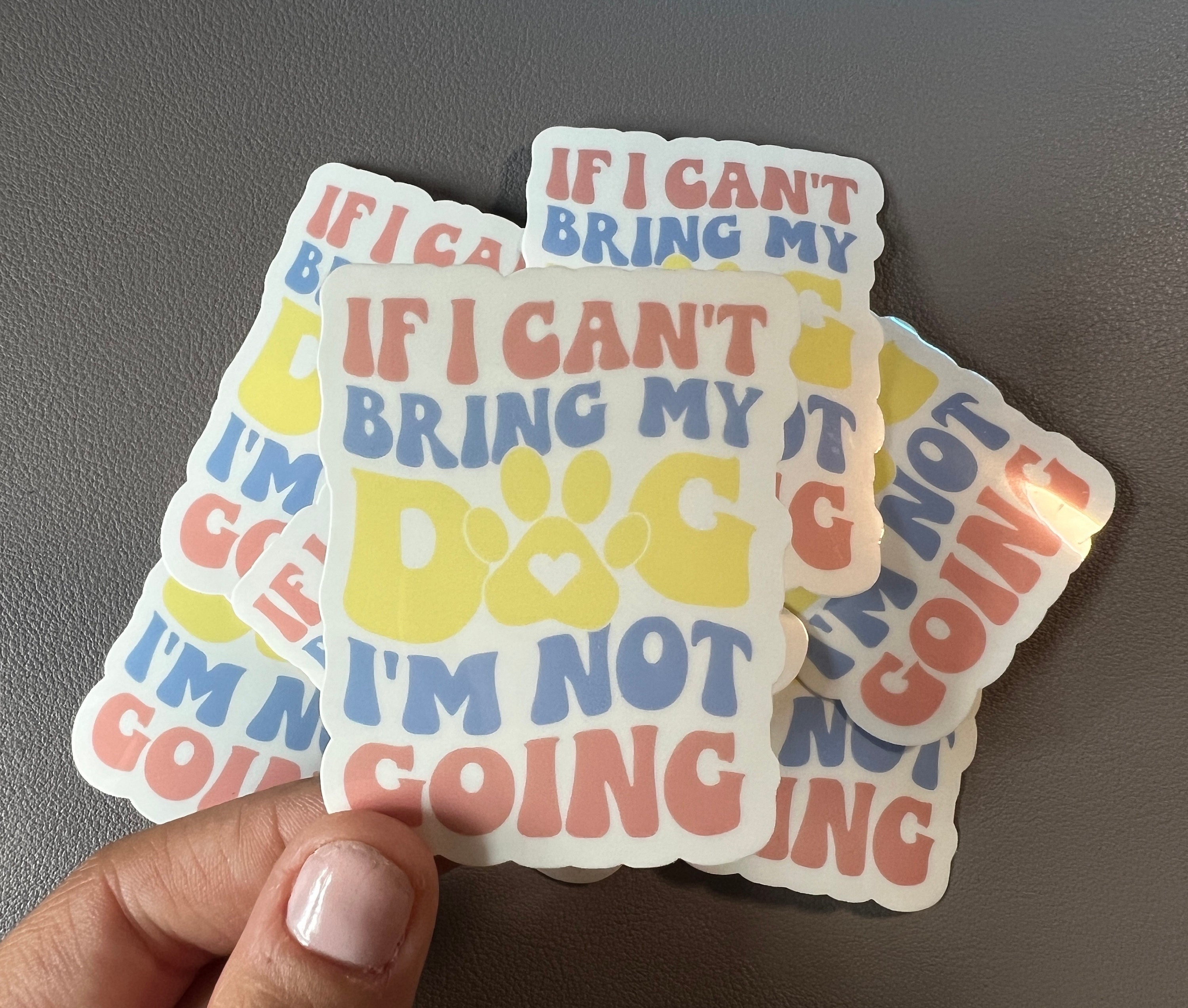 Sticker Pack for Dog Lovers Glossy Waterproof Vinyl Sticker, Waterproof