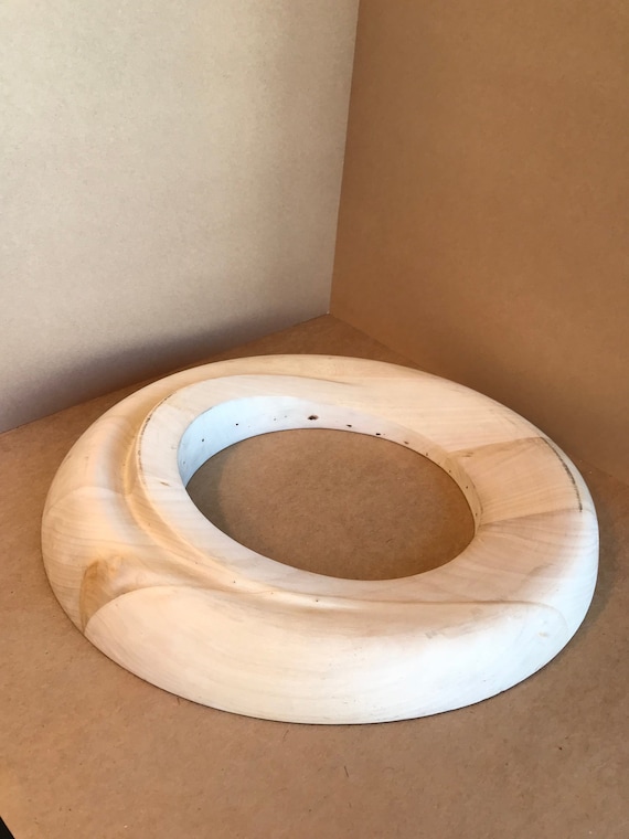 Hat block, brim hat block, assimetrical brim block, wooden hat block, millinery wooden block