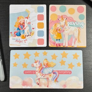 Pack of 3 Savings Challenges | Cute Unicorn Theme | Mini and Tiny Size