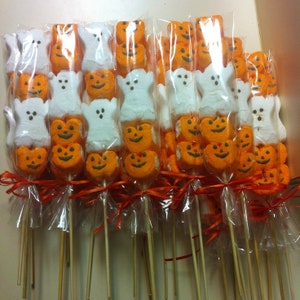 Halloween Peep Candy Kabob
