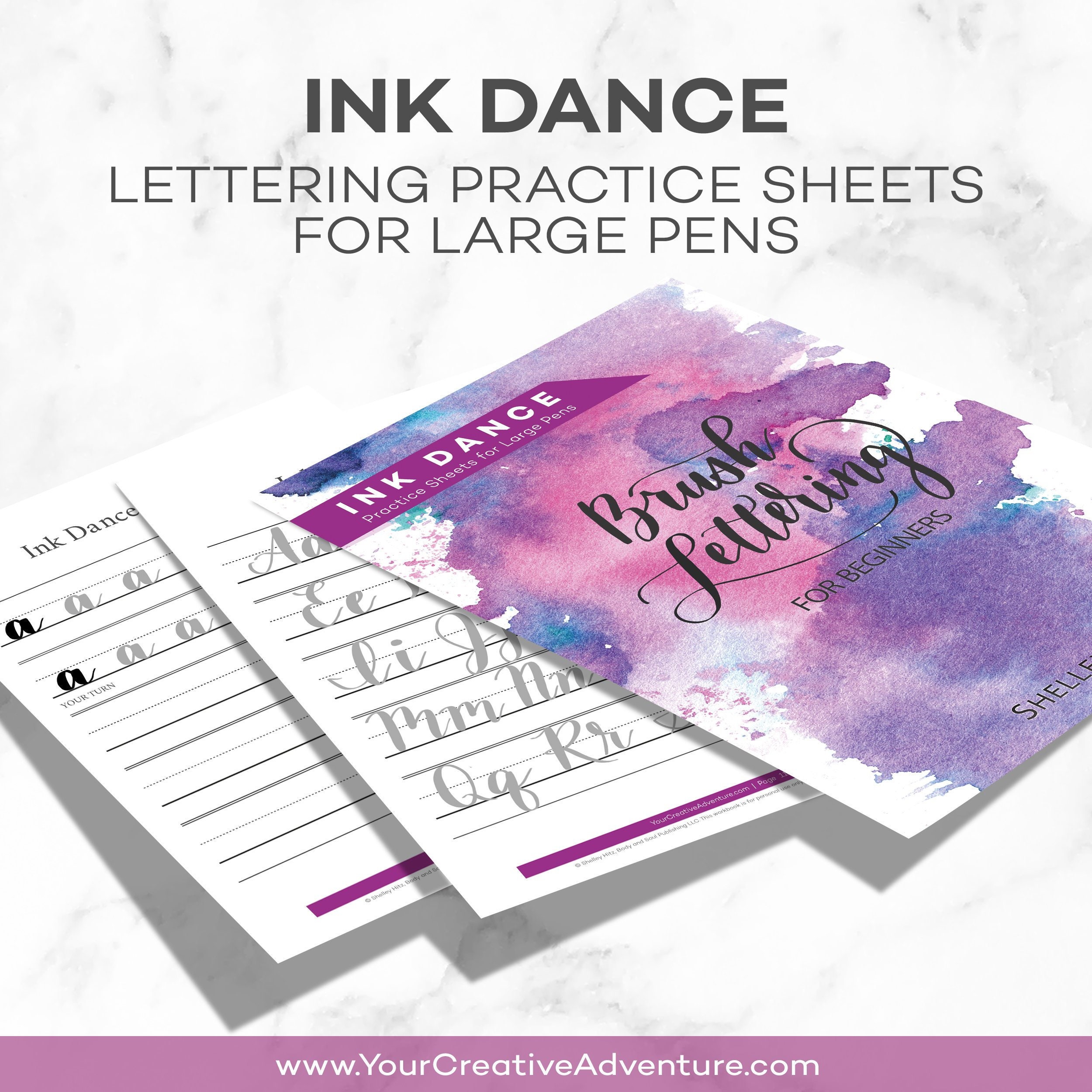 30+ FREE Lettering Worksheets: Print & Start Practicing!