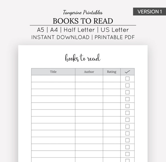 reading-journal-printable-reading-journal-printable-etsy-uk
