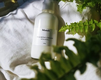 CALM | Fragrance Free Moisturizer with Oat and Honey | Ideal For Sensitive Skin | 4oz
