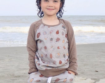 Bug shirt for kids - Cotton pullover for kids - Cute bug shirt -