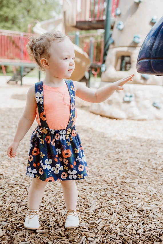 baby girl suspender dress