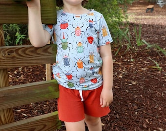 Bug Beetle Kids T-shirt – Cute Insect Tee
