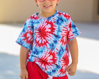 4th of july shirt for kids, Red white and blue , patriotic, americana shirt for kids , tee indpendence day shirt