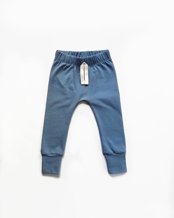blue baby leggings