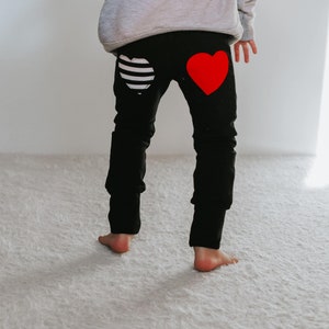 baby valentines outfit - baby boy valentine - baby pants - baby leggings - toddler pants - toddler leggings - baby gift - unisex baby