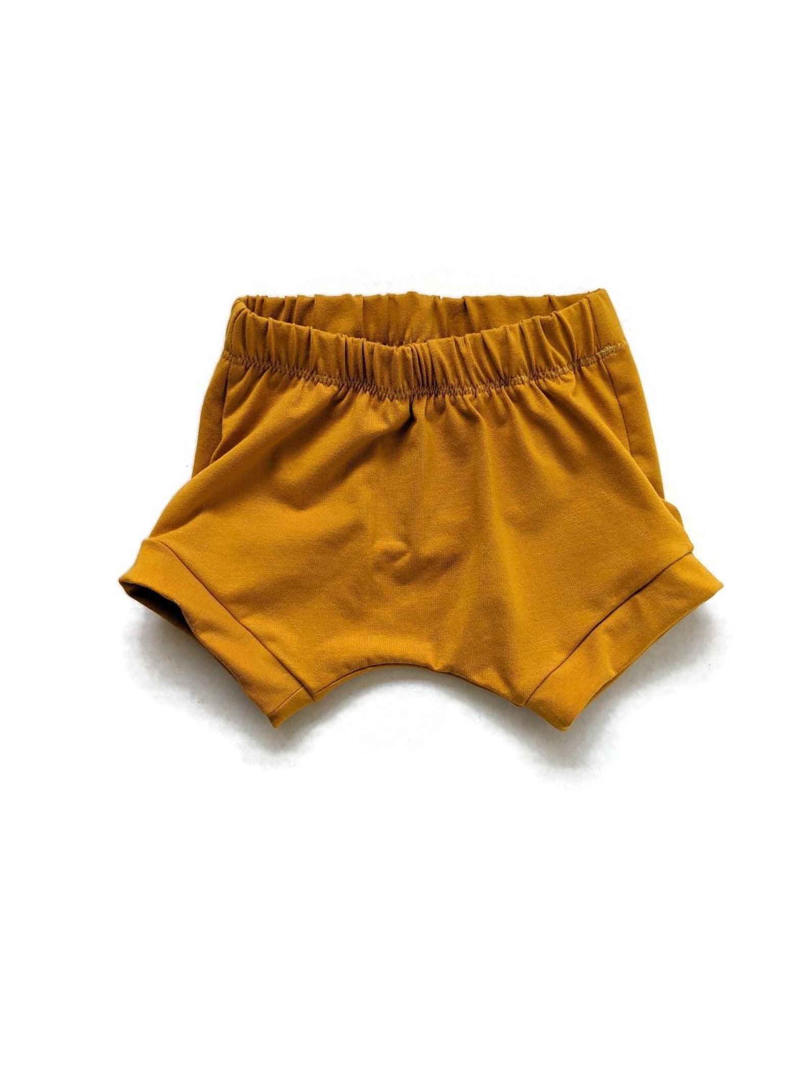 Mustard girls shorts mustard yellow shorts Harem shorts Etsy
