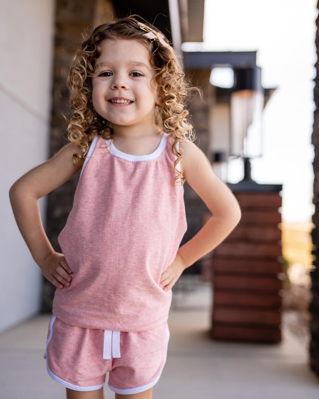 Retro Pink Ringer Tee or Tank - Etsy