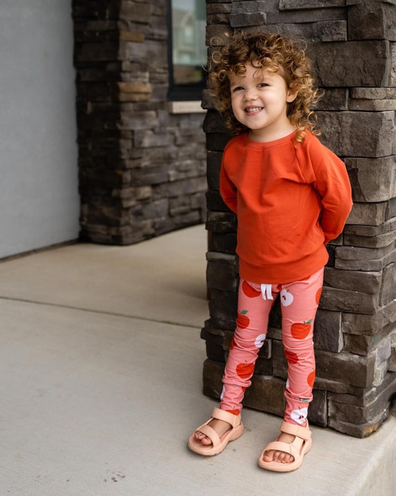 Baby Leggings Toddler Leggings Apple Pants Fall Leggings for Kids