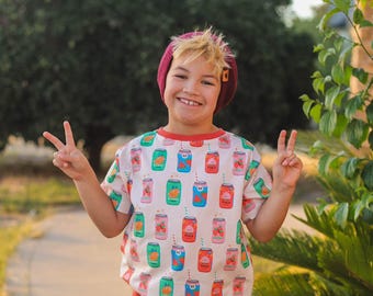 Organic pop can Tee