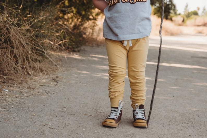 boy girl leggings - Yellow wheat colored Baby Leggings baby shower gift SLIMS unisex baby pants Skinny pants for baby