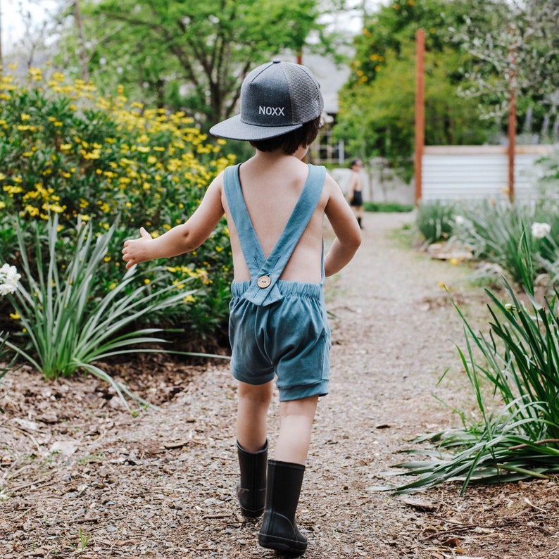 Overall baby romper boy romper toddler romper unisex Etsy