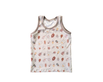 Bug tank for kids- bug shirt - cute bugs - tee or tank