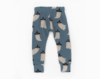 Halloween pants for kids, Witchy ghost sweatpants for toddlers