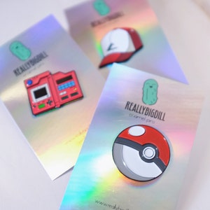 Pokeball Pokemon Collectible Enamel Pin image 4