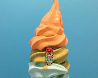 Pokemon Starter Cone Soft Enamel Pin