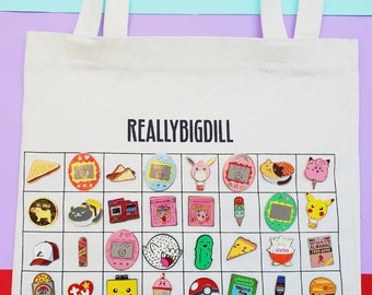 REALLYBIGDILL Tote and ANY 10x Pins