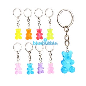 bluebubble MY SWEET SHOP Gummy Bear Bag Charm Keyring sur carte-cadeau - Funky Fun & Cool