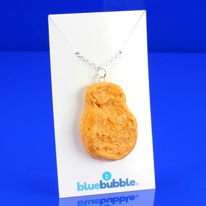 Chicken Nugget Necklace Etsy UK