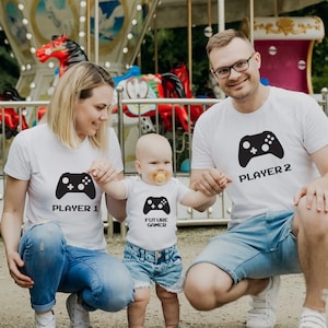 Players Family Shirts Gamedpad Matching Family Shirt Family Set T-shirt Family Shirt Family Matching Gift image 1