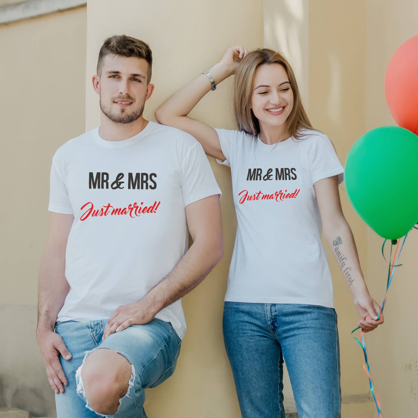Discover Mr Et Mrs T-Shirt Couple Drôle Pour Elle Et Lui T-Shirts Familiaux Assortis