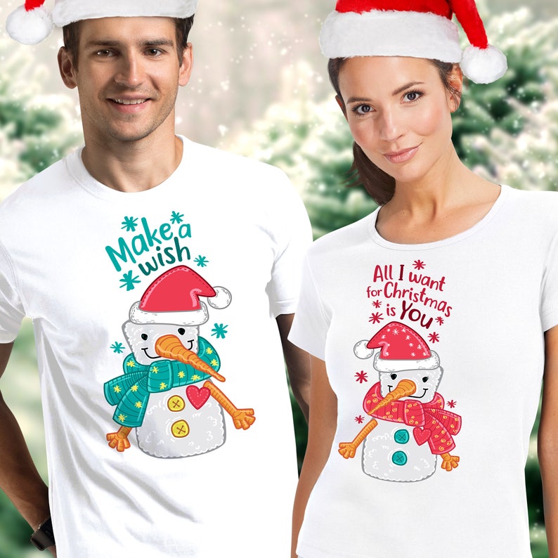 couples shirts christmas