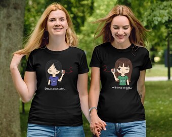 Camisas de mejores amigos Dibujo de camisas Bff Camisas Bestie Traje Bff Camisa de amigos Camisas geniales Camisas bff a juego Etsy Espana