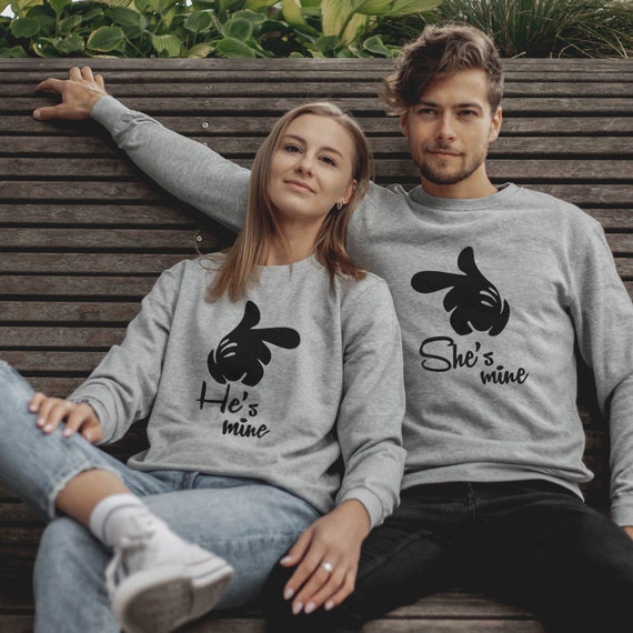Charles Keasing Dij tack Disney Sweatshirts En Truien Mijn Matching Paar Hoodies - Etsy België