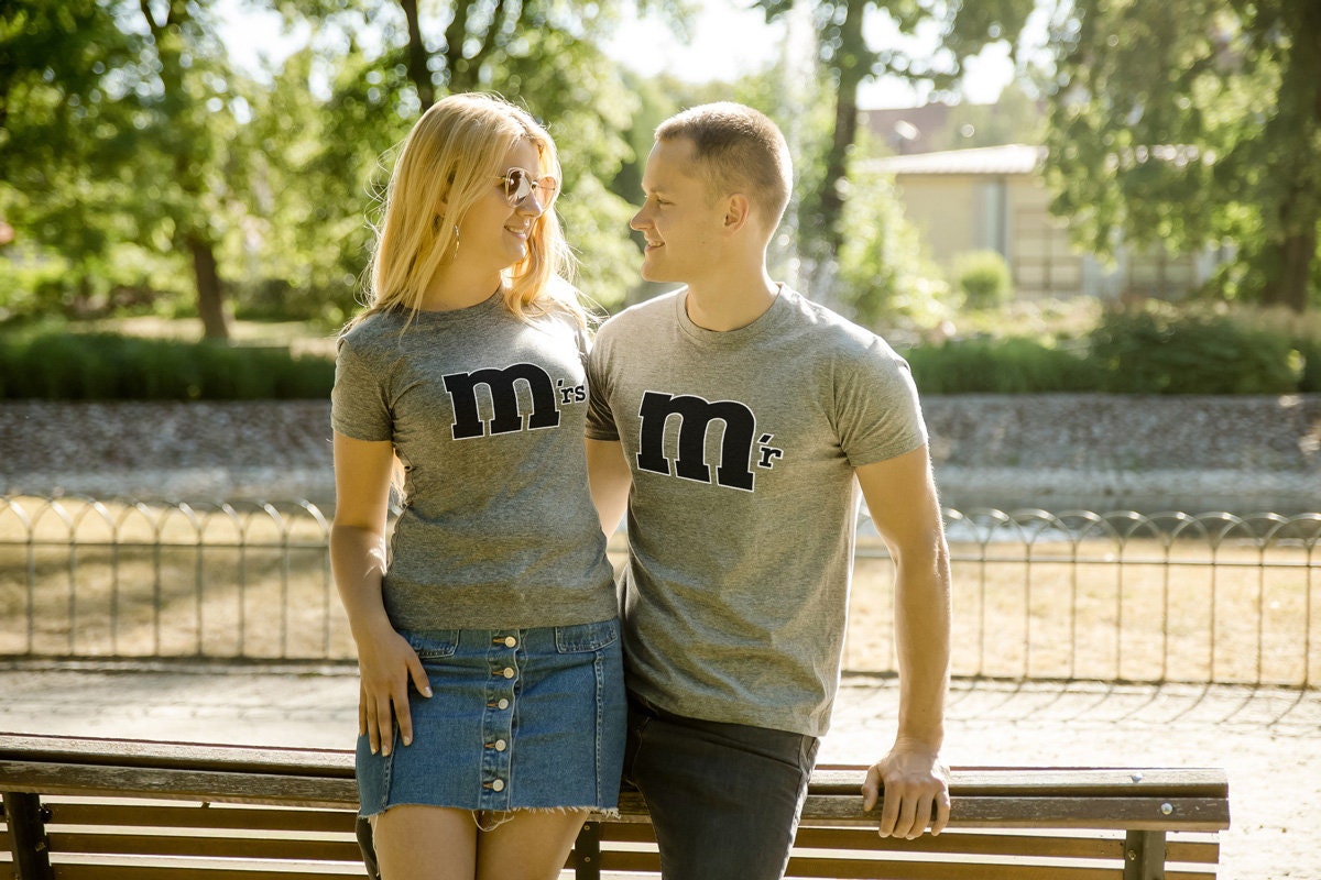 Discover Cadeau De couples, Cadeau De Mariage T-Shirt Couple Drôle Pour Elle Et Lui T-Shirts Familiaux Assortis