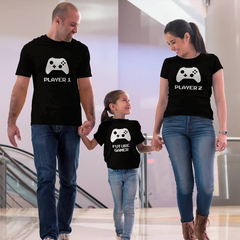 Players Family Shirts Gamedpad Matching Family Shirt Family Set T-shirt Family Shirt Family Matching Gift image 2