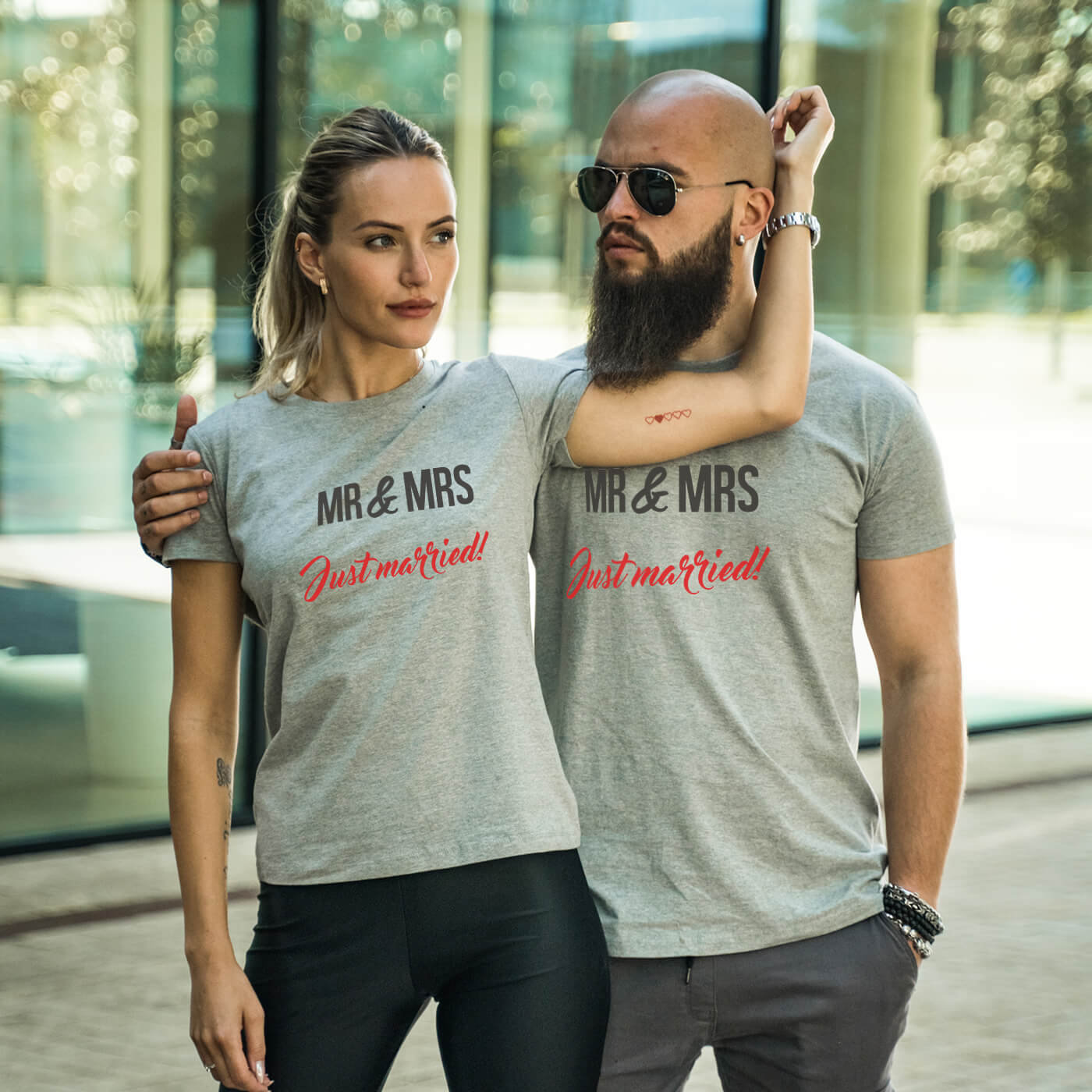 Discover Mr Et Mrs T-Shirt Couple Drôle Pour Elle Et Lui T-Shirts Familiaux Assortis