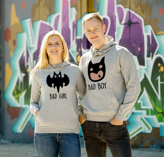 Batman y Catwoman Pareja Sudaderas con Capucha Pareja a - Etsy España