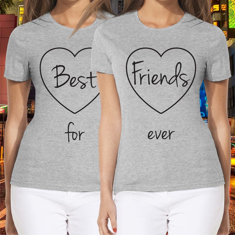 Best friend shirts / bff shirts / friends shirt / friends | Etsy