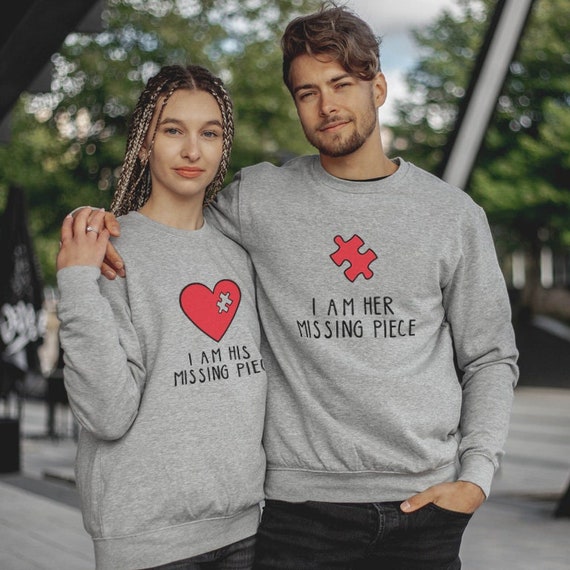 I Heart-Sudadera con capucha para parejas, sudadera con estampado