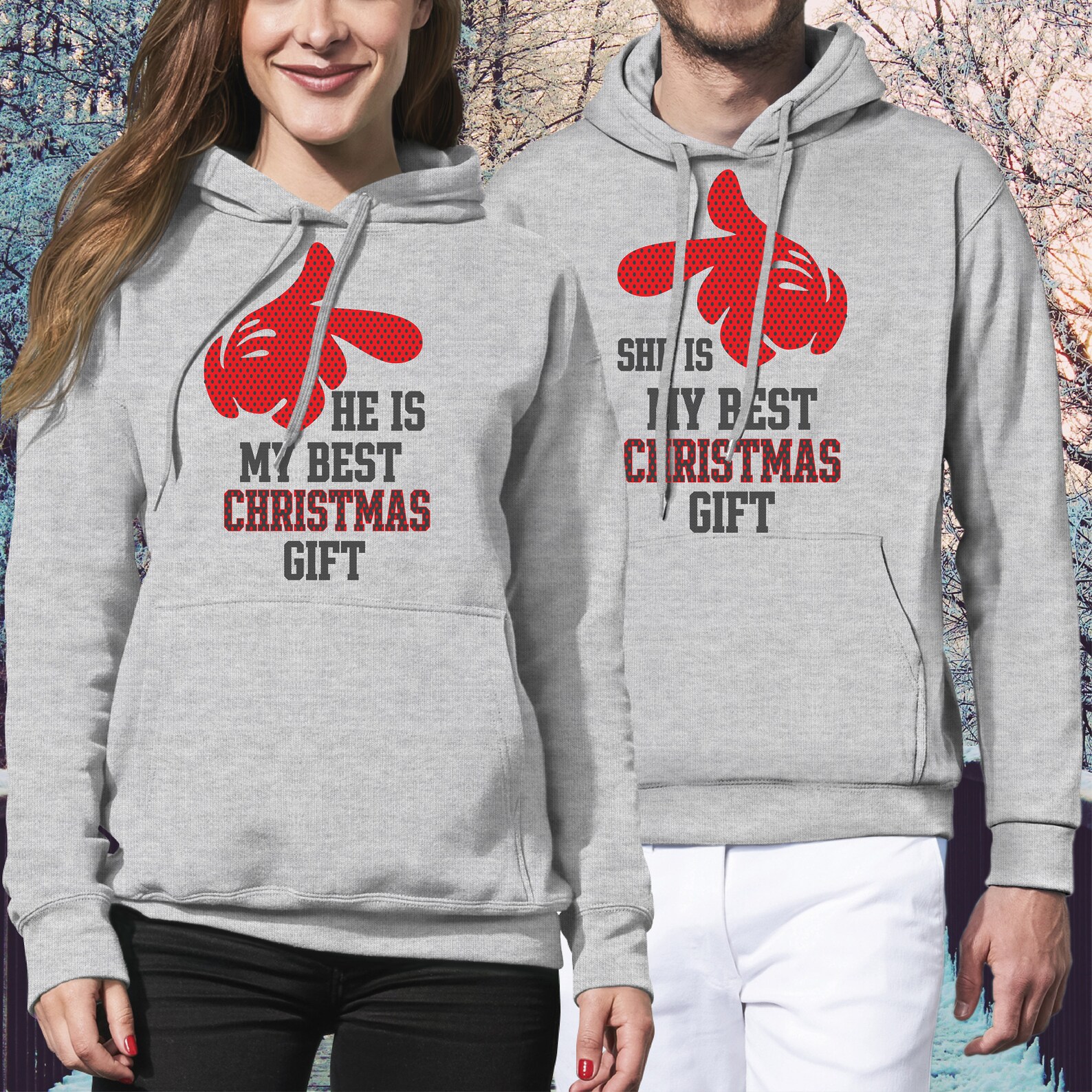 Disney hoodies / christmas sweatshirts / couple hoodies / Etsy