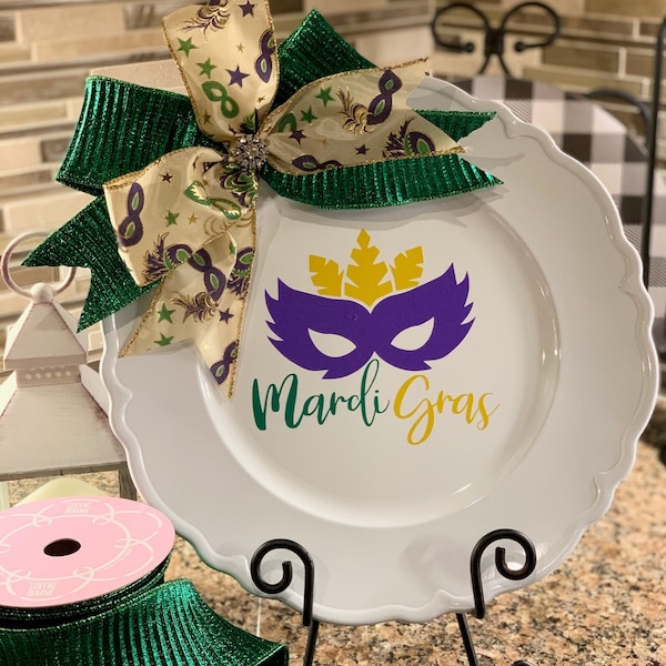 mardi gras crawfish ribbon