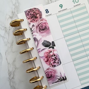Page Marker laminated for use with Erin Condren Planner, Happy Planner, Recollections, Plum Planner, Floral Planner Page marker, Page finder